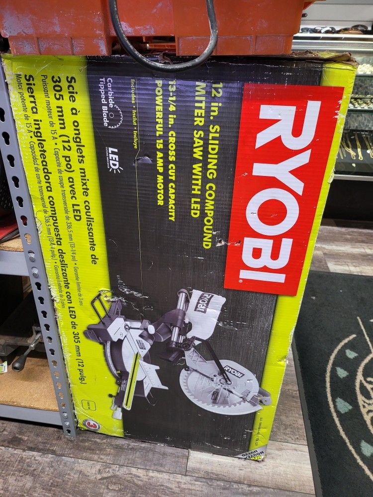 Ryobi 12 In Miter Saw