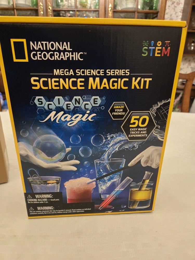National Graghic Science And Magic Kit/ NEW 