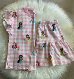 Disney Princess Set for Girls size 8