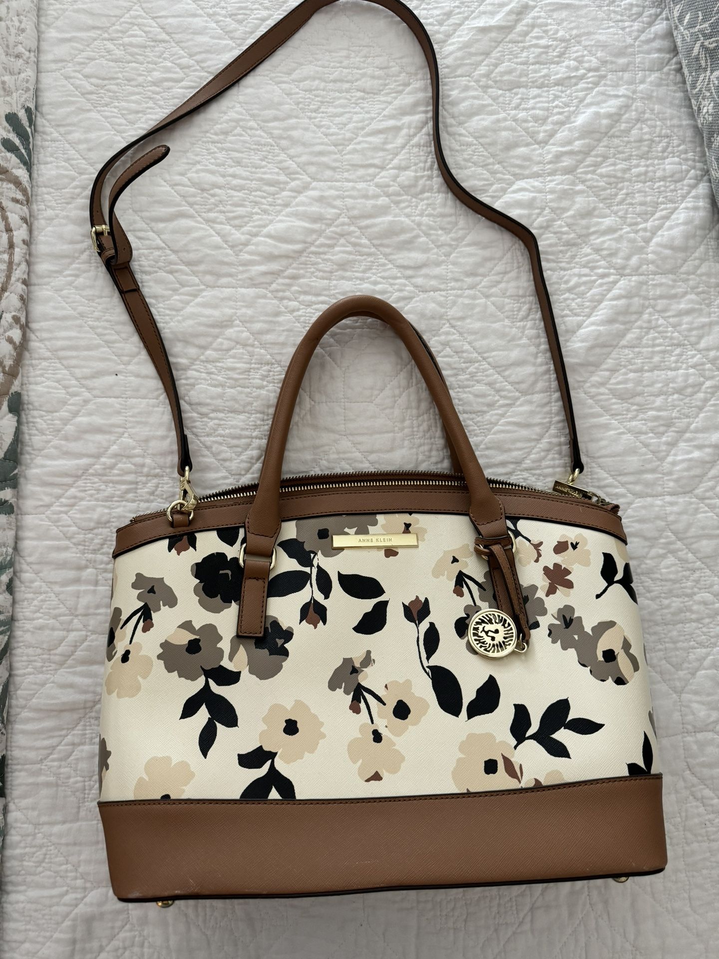 Anne Klein Floral Bag