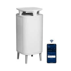 Blueair Smart Air Purifier DustMagnet 5410i Auto Air Cleaner up to 1713 sqft Blue Air Cleaner