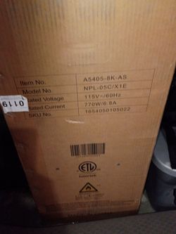 Brand new portable standalone air conditioner new inbox