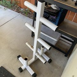 Heavy Duty Olympic Weight Tree