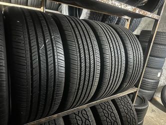 SET OF TIRE 245 45 20 GOODYEAR 85% LIFE