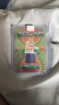 Dalton Knecht Solar Swatches /25