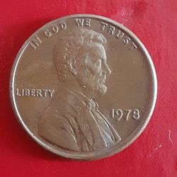 1978 Penny No Mint mark 