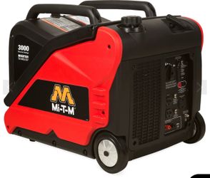 Mi-T-M GEN-3000-IMM0 Portable Generators,3000-Watt Gasoline Inverter
