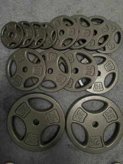 Dumbbell, Barbell, 120lb Weight Plate Set