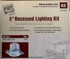 5” Recessed Lighting Kit
