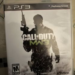 PS3 Game Call of Duty Modern Warfare 3