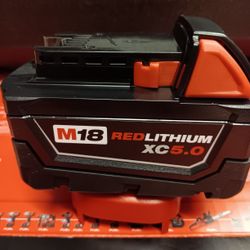 Milwaukee M18 BATTERY 5.0 AH 