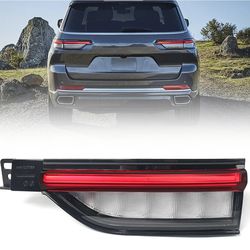 Right Inner Tail Light Fit for Jeep Grand Cherokee 4-Door 2022-2025 RH LED Taillight Rear Brake Lamp Assembly OE Style Accessory Replacement for CH280