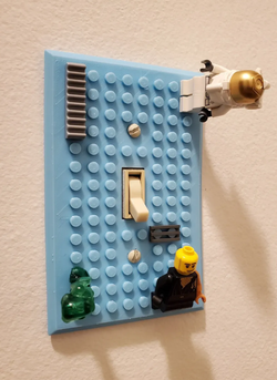 Lego Block Light Switch Cover
