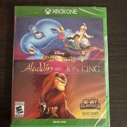 New Xbox One Aladdin And The Lion King Games