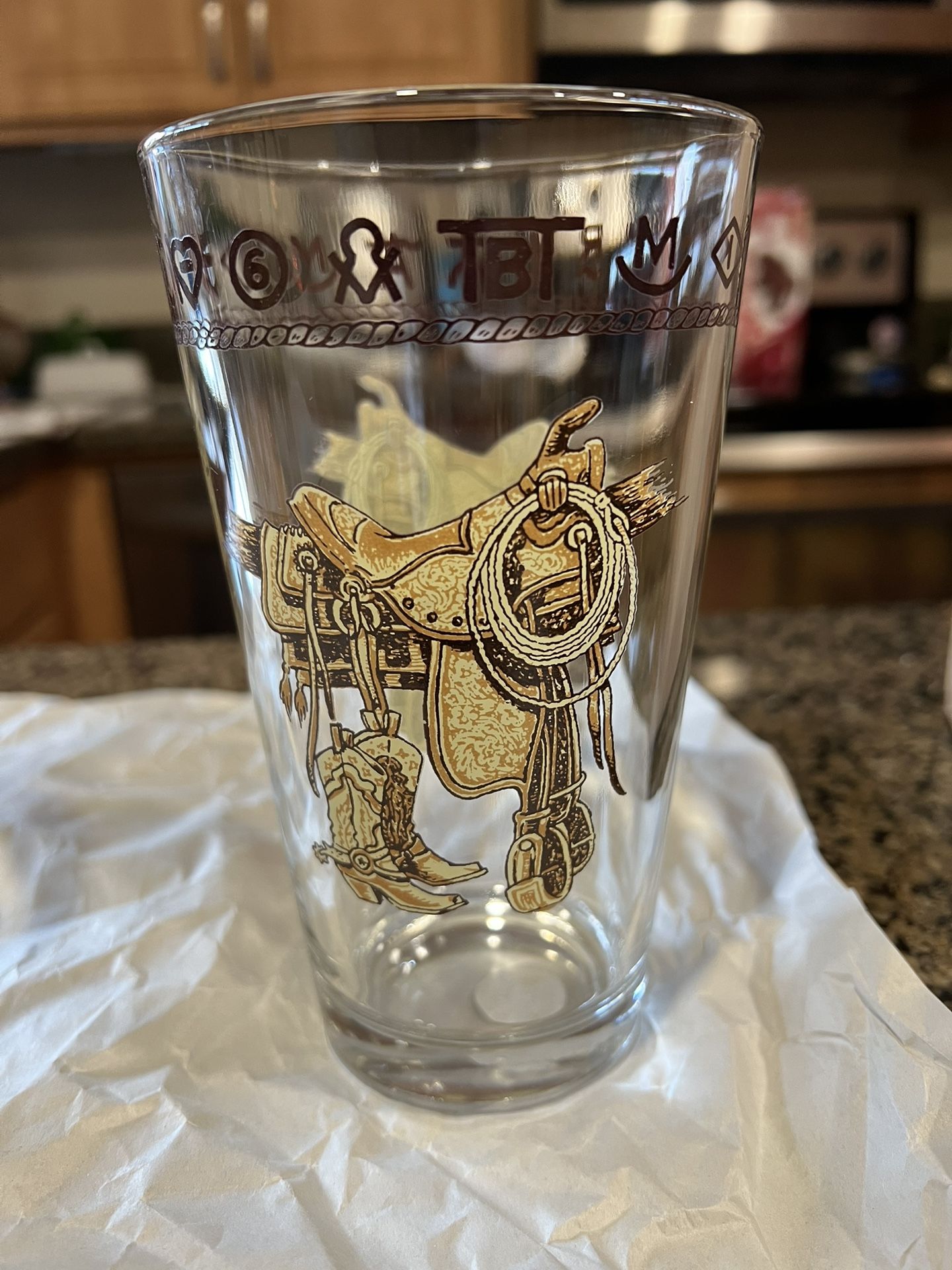 Western Design Drinking Glasses