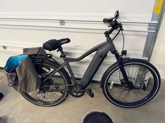 Ride1Up 700 Series Electric Bike + Cargo Bags + upgrades