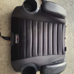 Chicco Booster Seat - Black Like New
