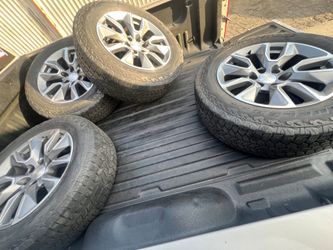 CHEVY OEM 20'S BRIDGESTONE DUELERA