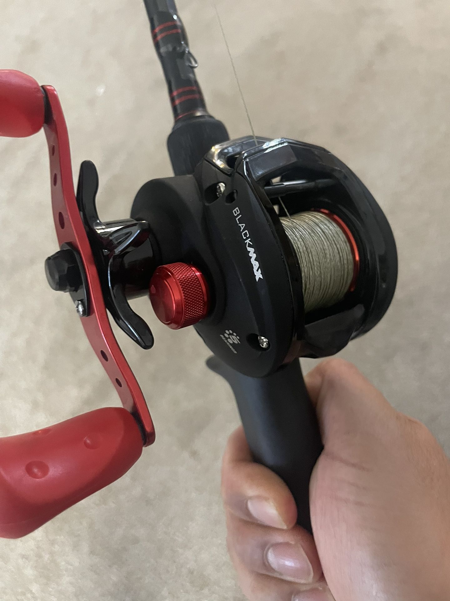 Abu Garcia Baitcaster Combo Fishing Rod Reel