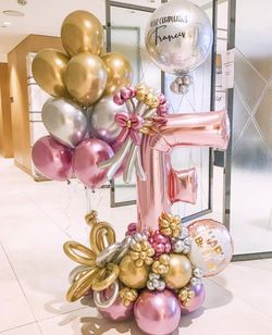 Balloons Bouquet - Happy Birthday