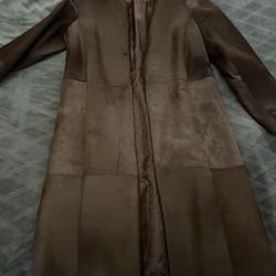 Danna Buchman Real Fur Coat  Size 8