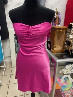 Forever A Sweetheart Satin Mini Dress