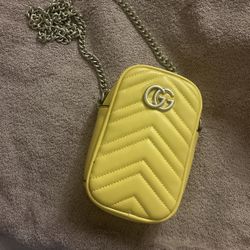 Mini yellow Bag GG
