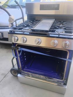 LG gas stove works