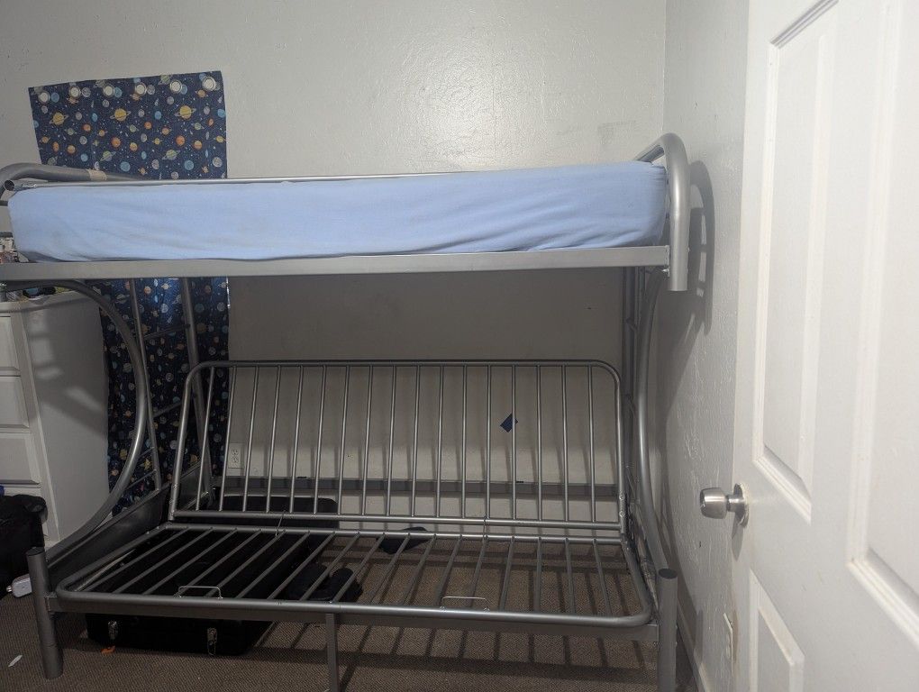 Twin Over Futon Bunk Bed