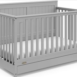 Graco Hadley 5 In 1 Convertible Crib With Drawers