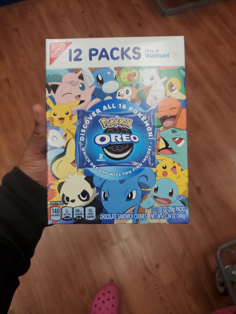 Pokemon 25th Anniversary Oreos Set
