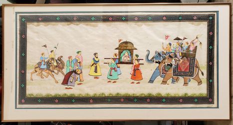 Framed Artwork-Handpainted from India