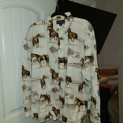 Horse Print Shirt