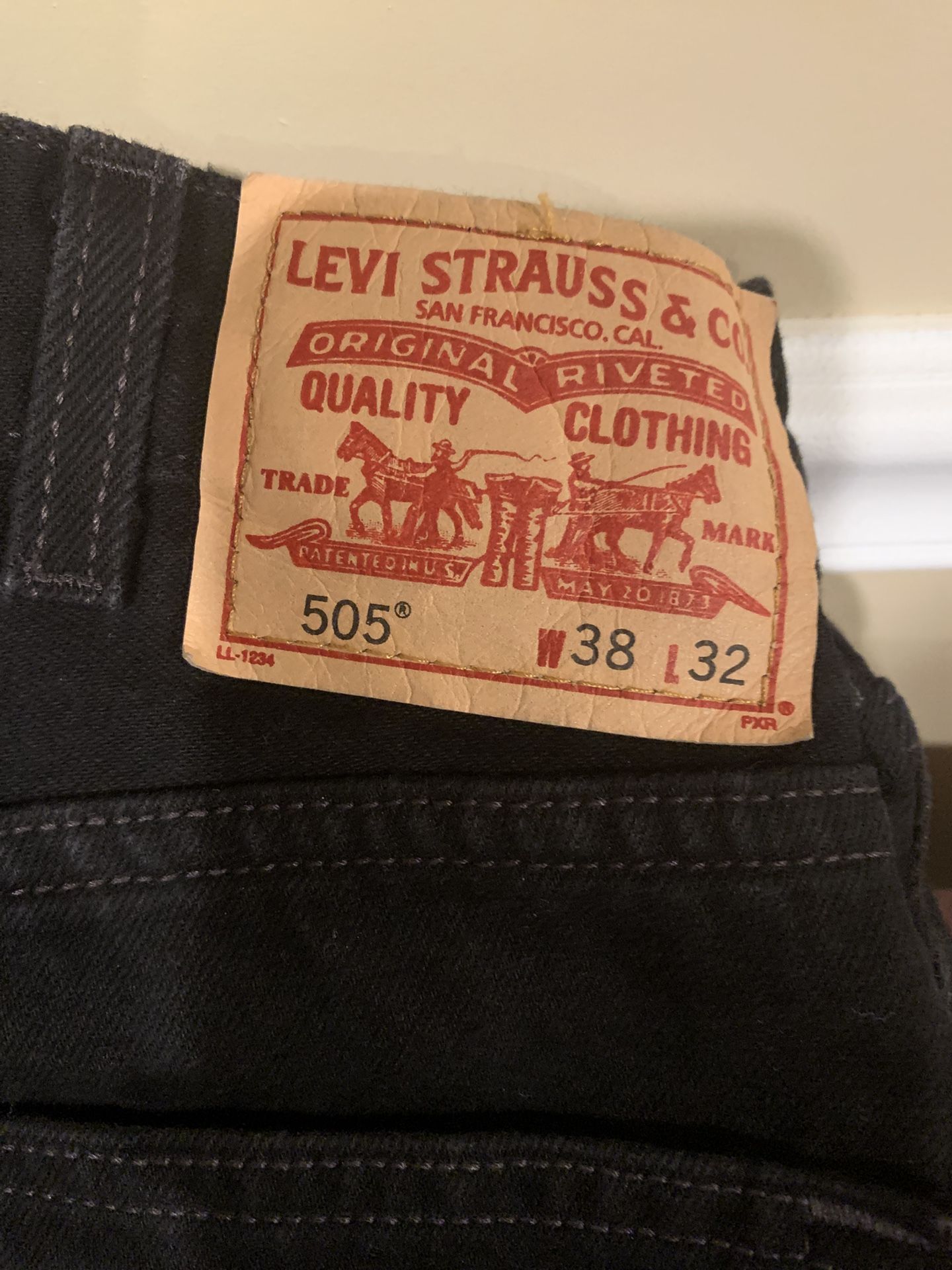 Men’s Levi’s Black Jeans