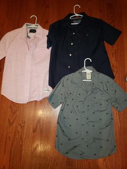 Boys short sleeve shirts Size 8 - $5 each