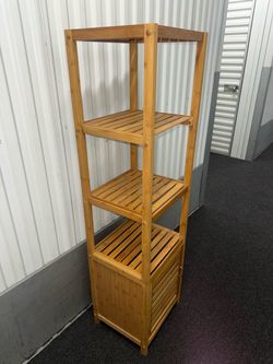 Bamboo Shelving Unit