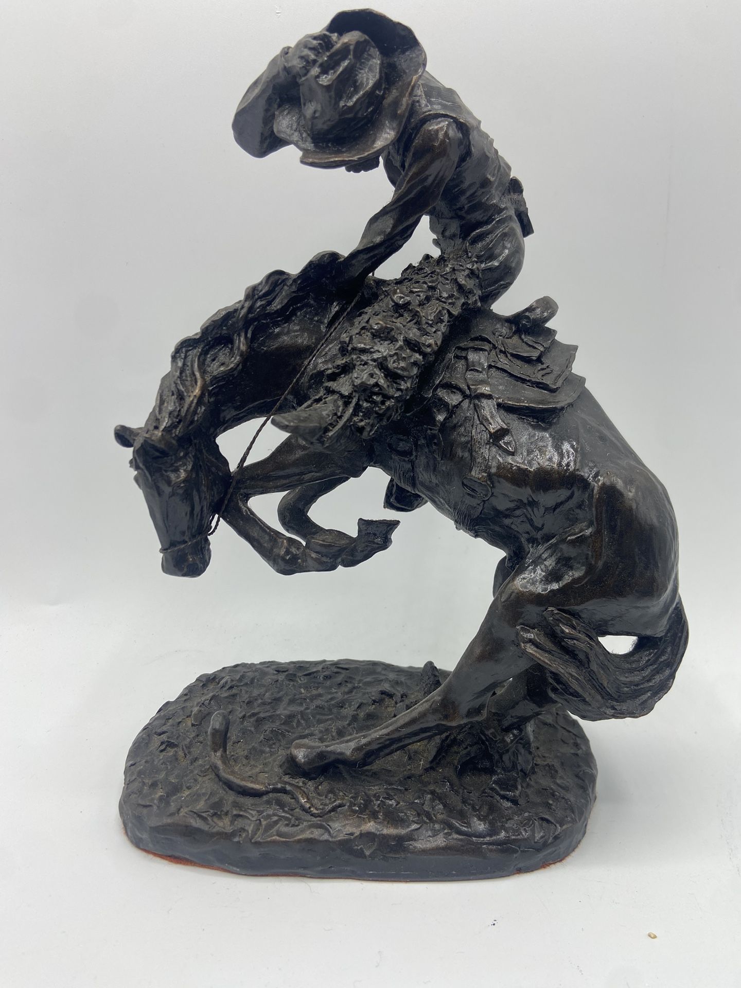 Frederic Remington Mini 9” “Rattlesnake” Statue 