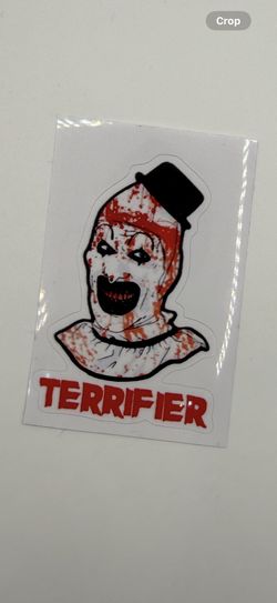 Art the Clown Terrifier Sticker Horror Slasher Movie Vinyl Decal