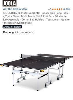 JOOLA Rally TL Professional MDF Indoor Ping Pong Table