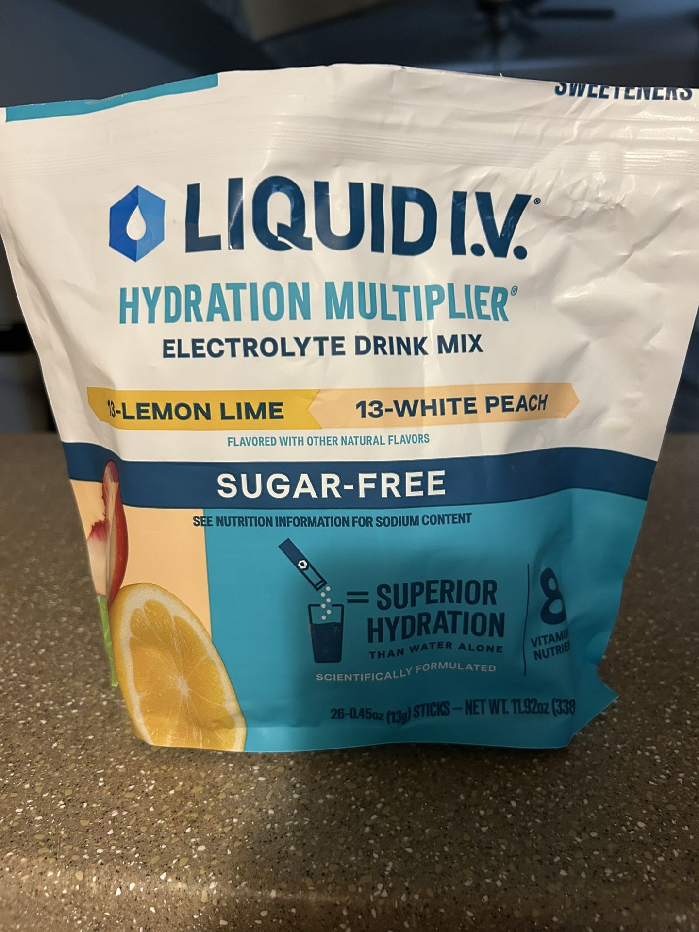 Liquid IV Electrolyte Packets