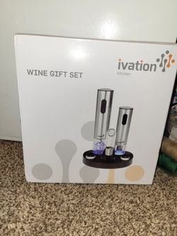 Ivation Kitchen Electric Wine Gift Set