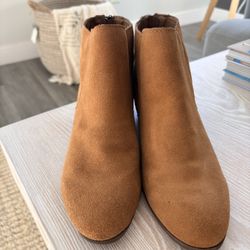 Apri Leather Suede Boots By Italian Shoemakers Size 9 1/2