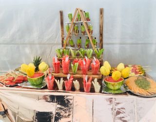Mesa de frutas