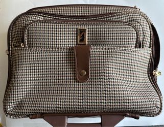 London Fog laptop roll bag suitcase carry on
