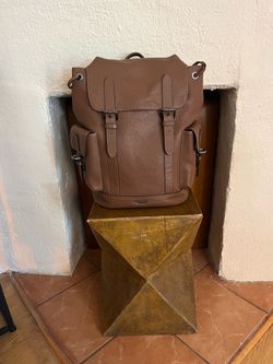 Coach Hudson Leather Backpack