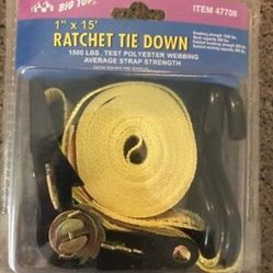 RATCHET TIE DOWN STRAP

