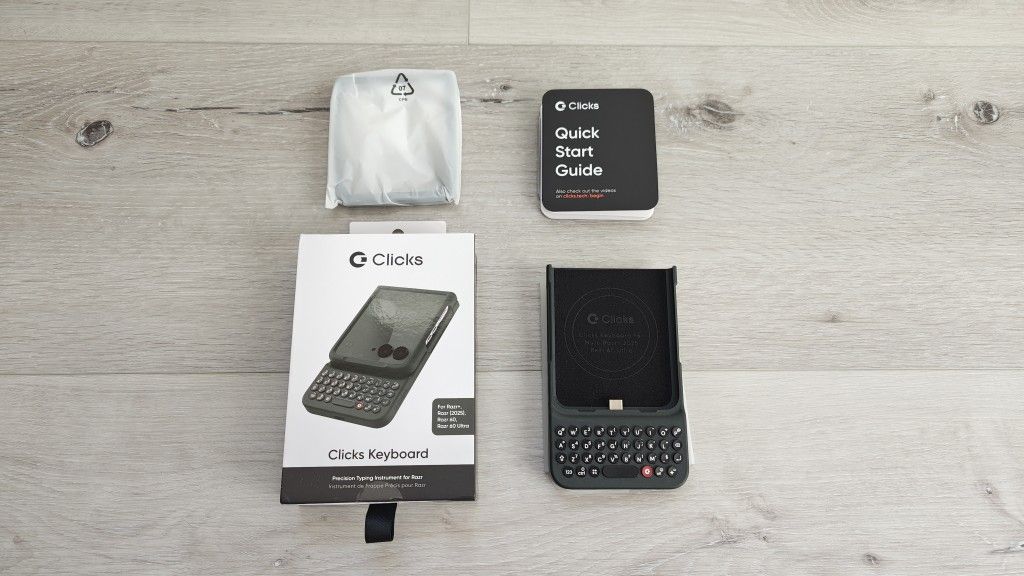 p*e様 Clicks Keyboard for Razr (2025) Ony Clicks Keyboard