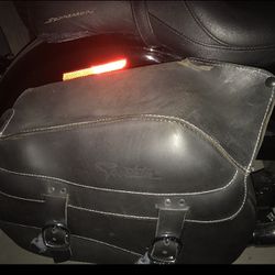 Leather Sportster Saddle Bags Thumbnail