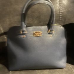 mk leather authentic satchel medium 