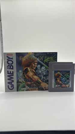 Authentic Wizards & Warriors X: Fortress of Fear GB w/booklet